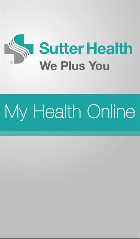 myhealthonline sutterhealth org